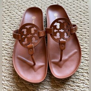 Tory Burch Women's Miller Cloud Sandals Size 9